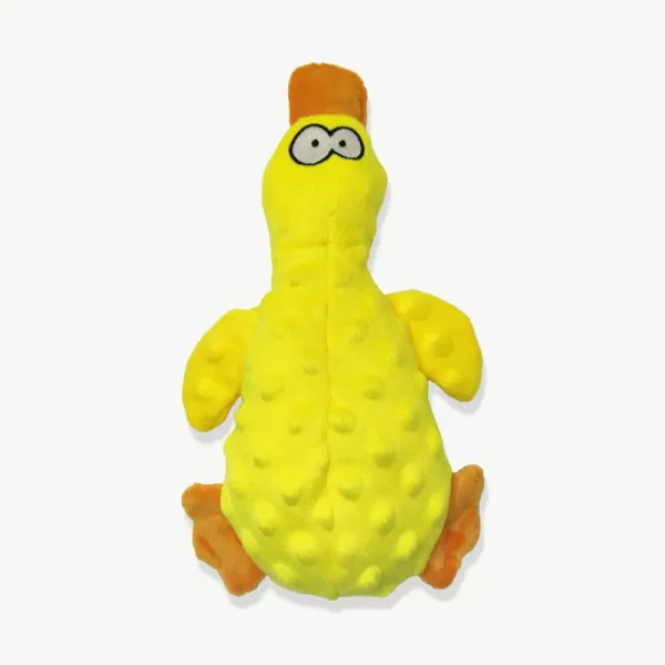 brinquedo pelúcia pet pato amarelo - foto principal